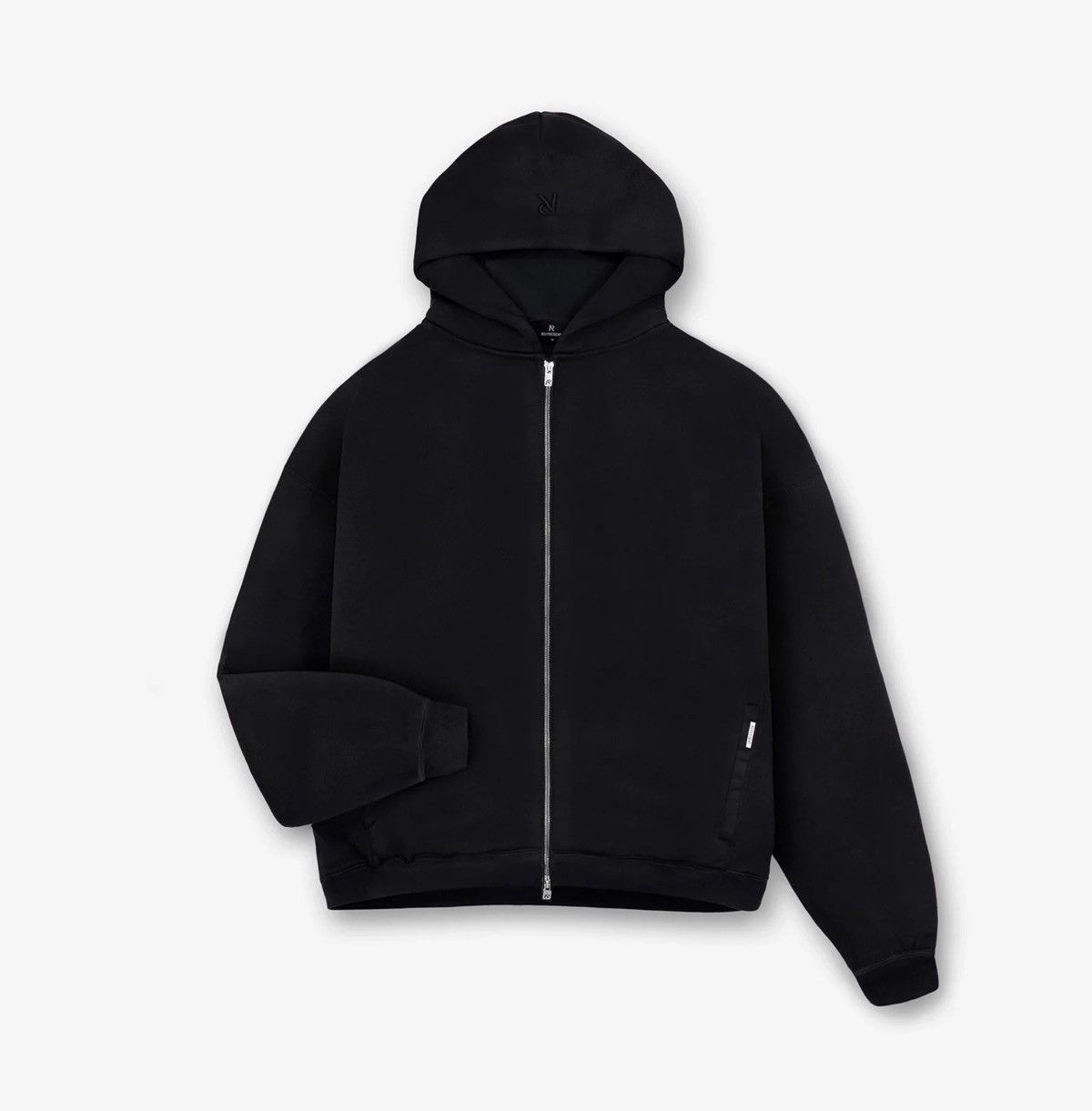 Represent Clo. Initial Oversized Zip Hoodie Size US S / EU 44-46 / 1 - 2 Thumbnail