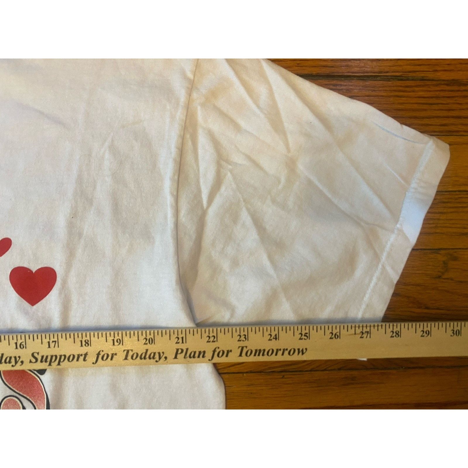 Vintage VTG I’m His Heavy Weight T Shirt Hearts Women’s Oversized XL Size XL / US 12-14 / IT 48-50 - 5 Thumbnail