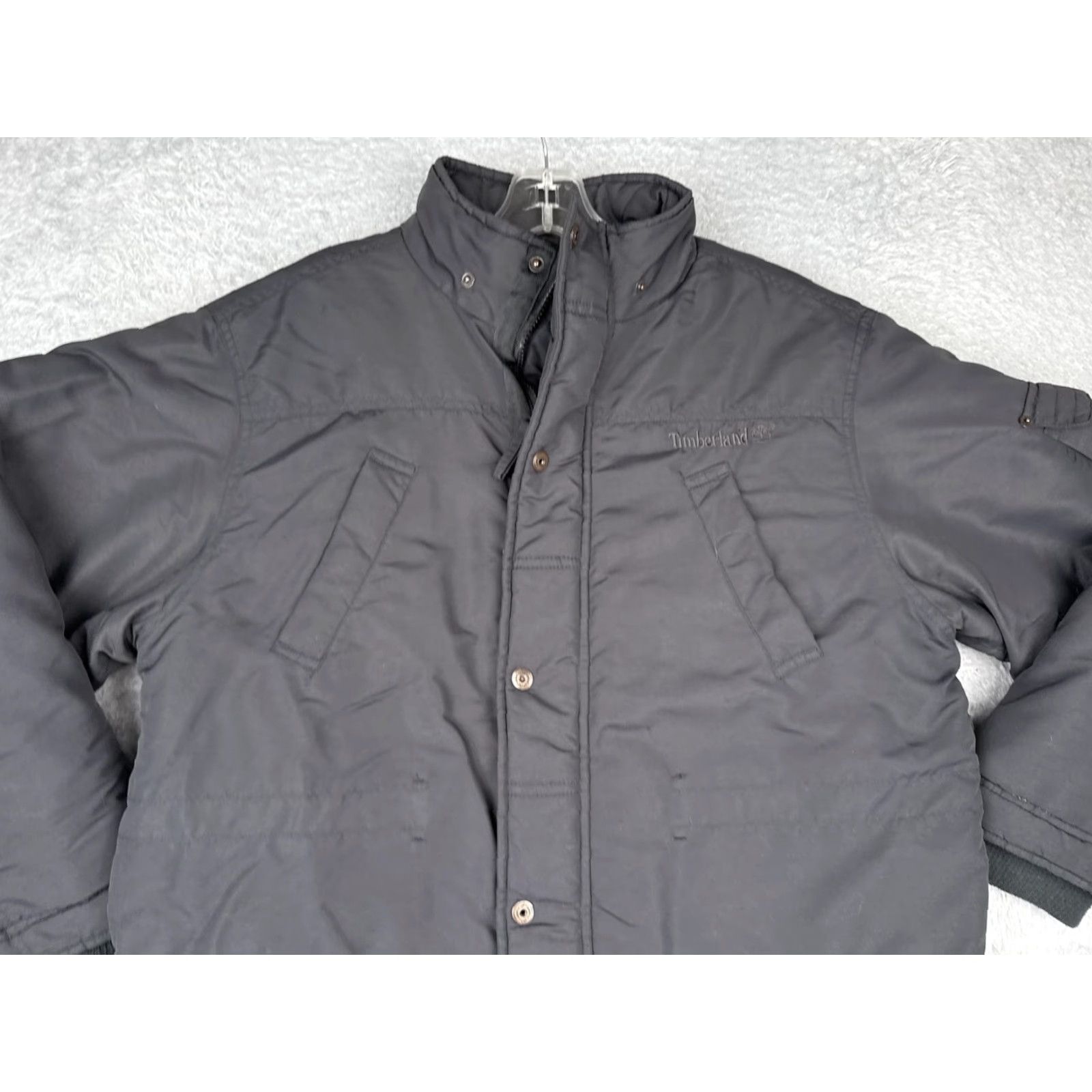 Timberland Timberland Weathergear Jacket Women XL Gray Fleece Lined Insulated Parka Coat Size XL / US 12-14 / IT 48-50 - 6 Thumbnail
