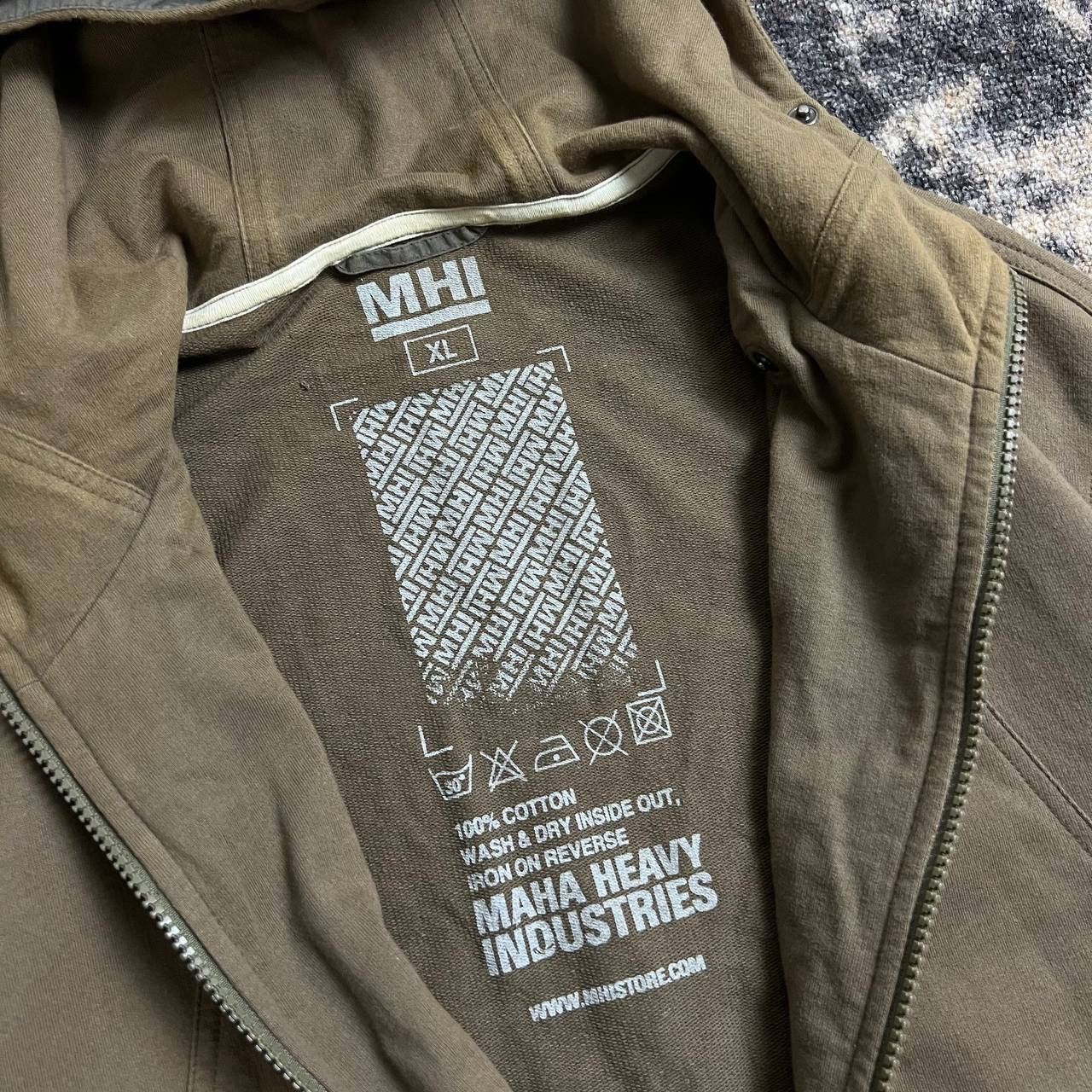 Maharishi Maharishi Japanese Rare Camo Mask Zip Up Oversized Hoodie Size US XL / EU 56 / 4 - 10 Thumbnail
