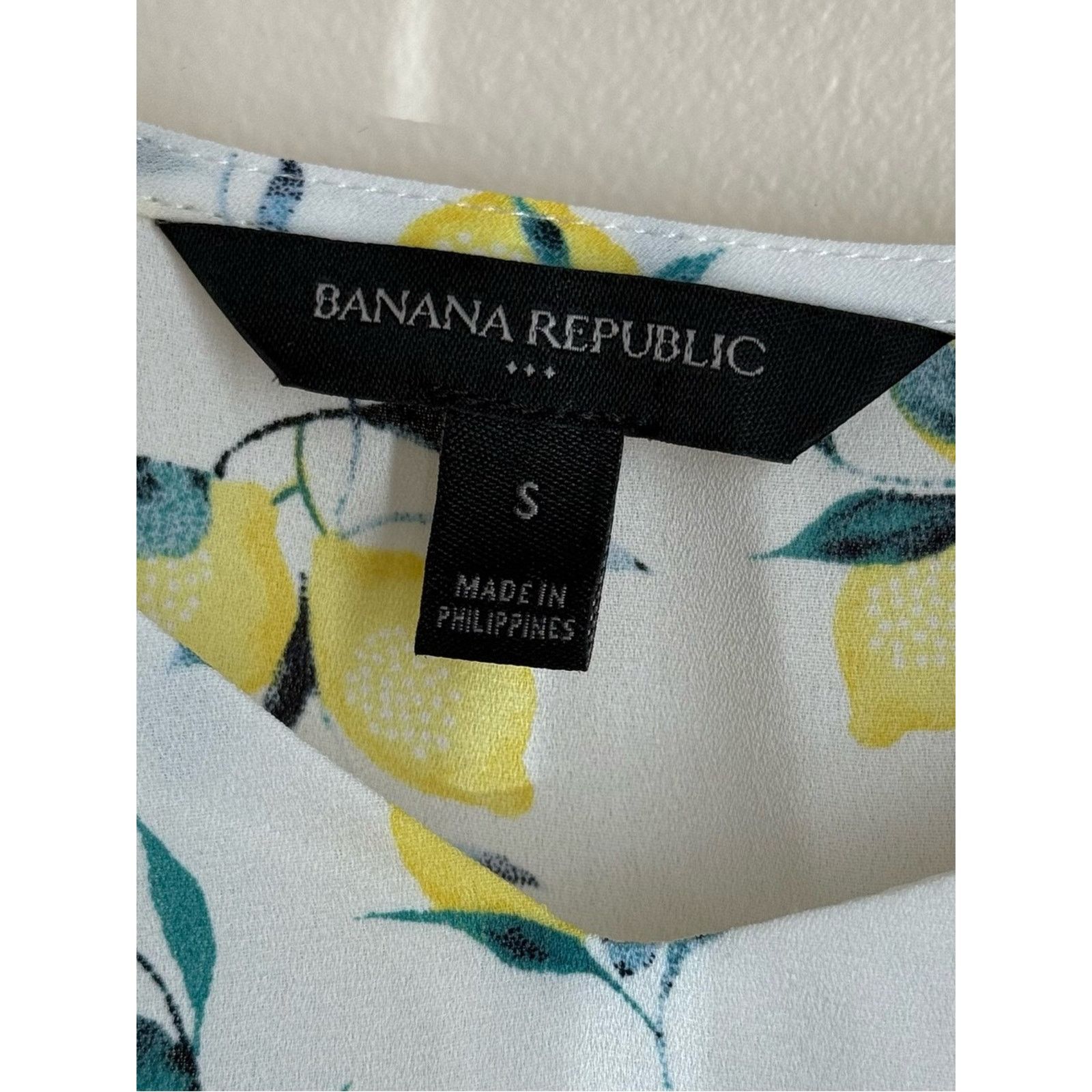 Banana Republic Banana Republic Factory Lemon Print Cami Size Small Size S / US 4 / IT 40 - 4 Thumbnail