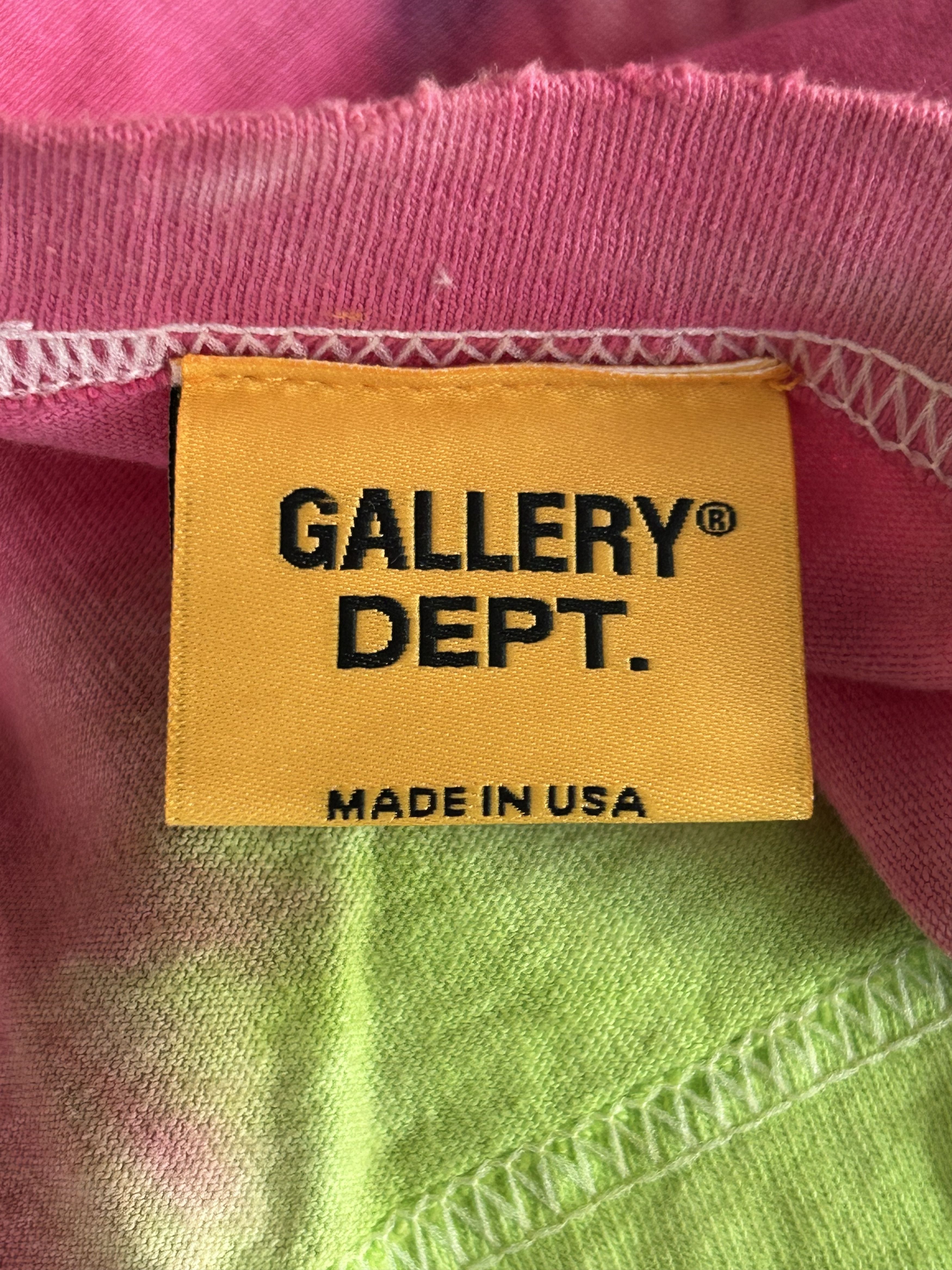 Gallery Dept. Gallery Dept Multicolor Tie-Dye Weed Graphic T-Shirt Size US M / EU 48-50 / 2 - 4 Thumbnail