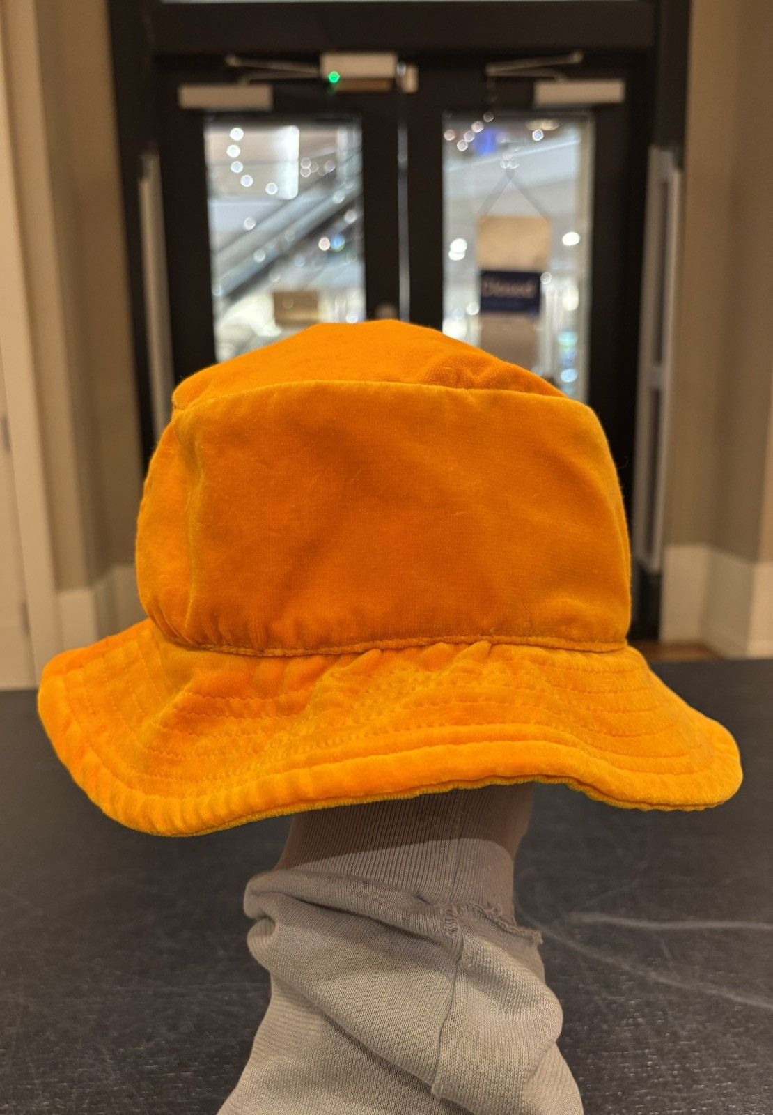 Gallery Dept. Gallery Dept. Velour Hat Orange Size ONE SIZE - 1 Thumbnail