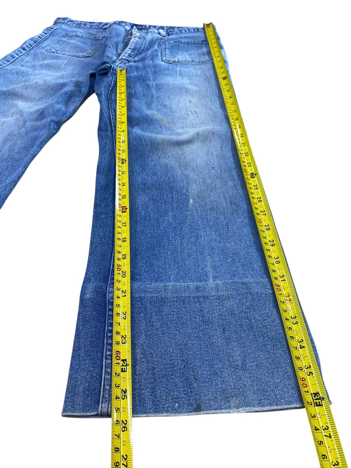 Japanese Brand Japanese Brand Bush Pant Style Loose Jeans Size US 33 - 12 Thumbnail