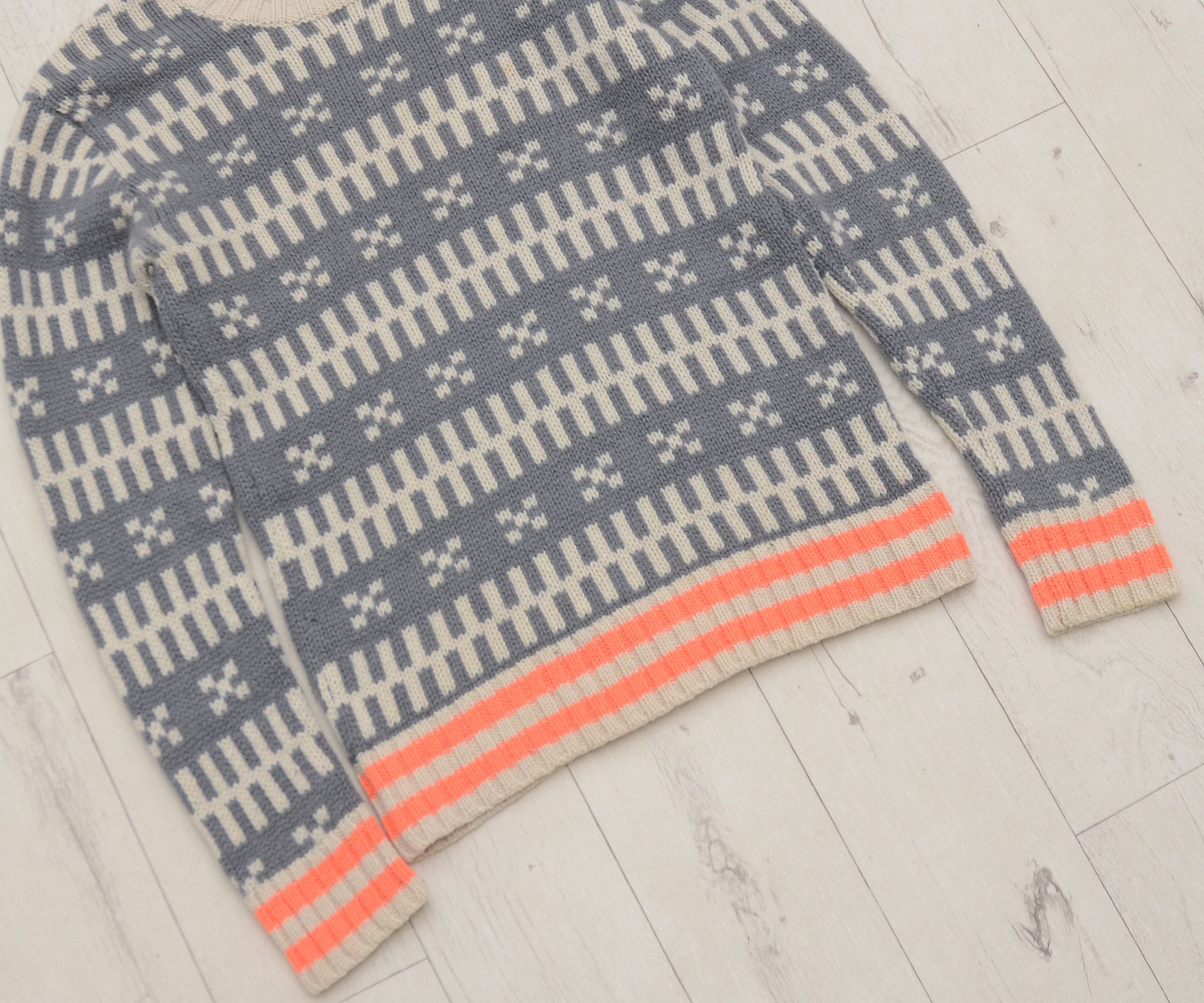 Mads Norgaard MADS Norgaard Copenhagen ls top sweater sz M 100% wool Dale Size US M / EU 48-50 / 2 - 3 Thumbnail