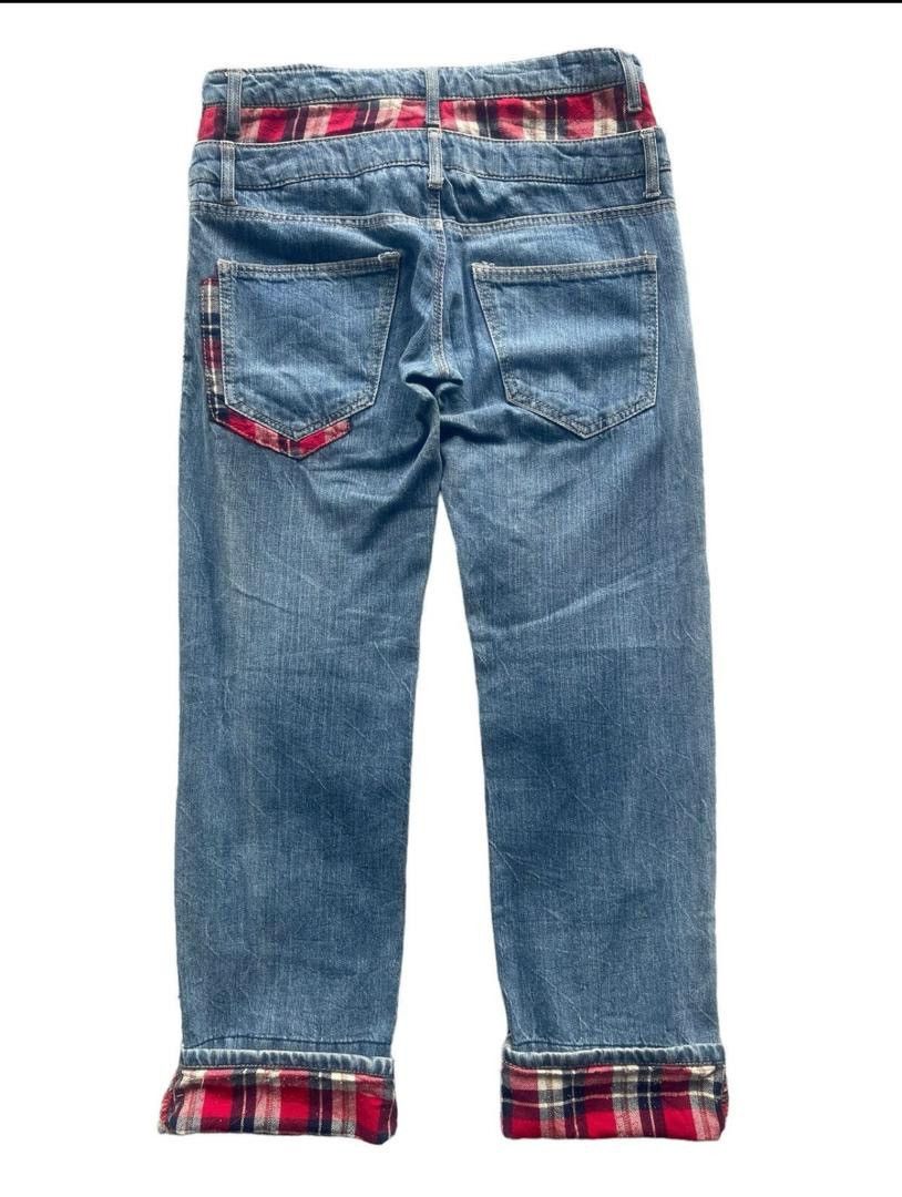 Japanese Brand Japanese Brand Double Waist Jeans Size US 32 / EU 48 - 6 Thumbnail