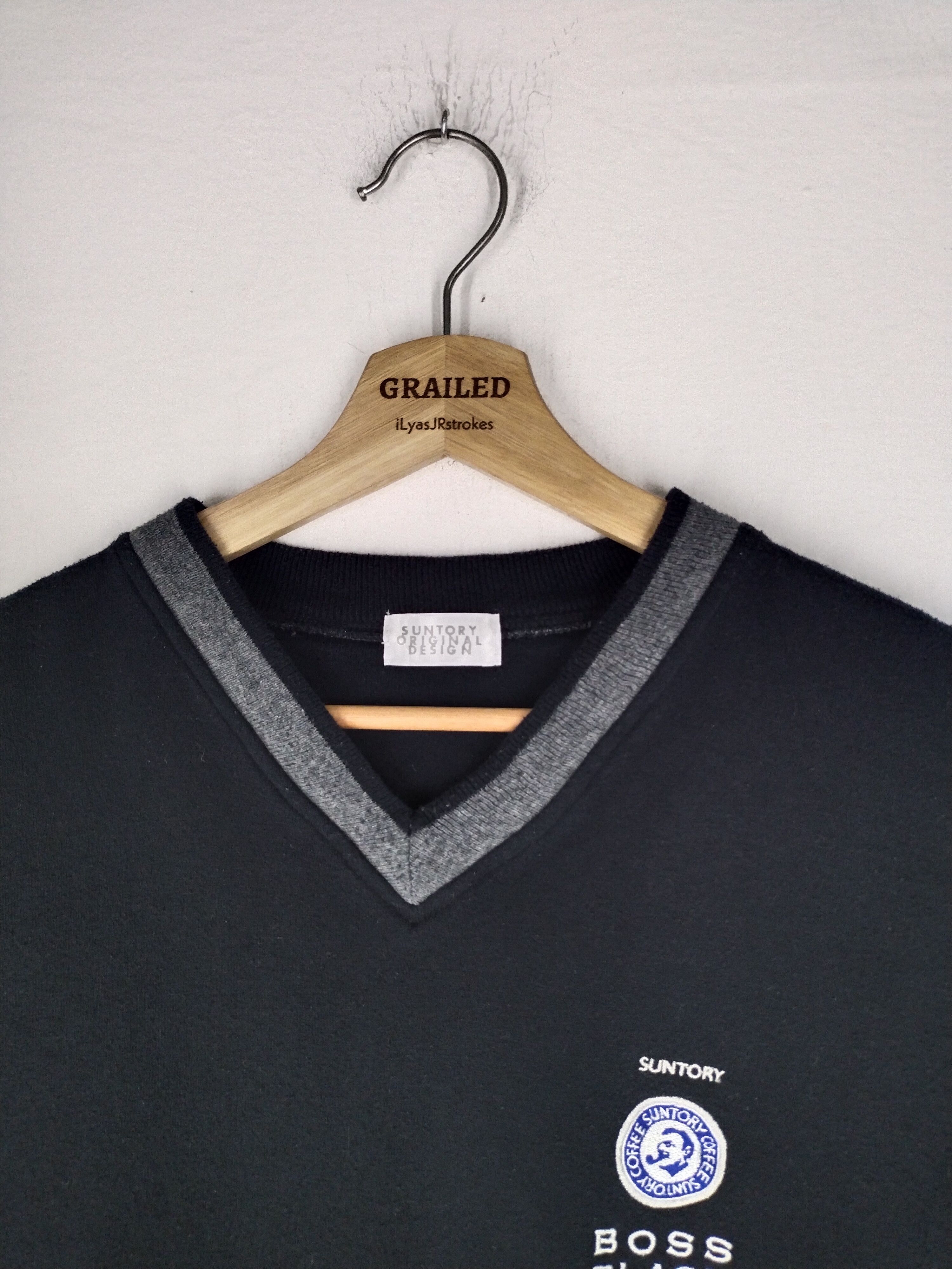 Japanese Brand × Vintage Vintage Suntory Boss Coffee Spellout Sweatshirt Size US M / EU 48-50 / 2 - 5 Thumbnail