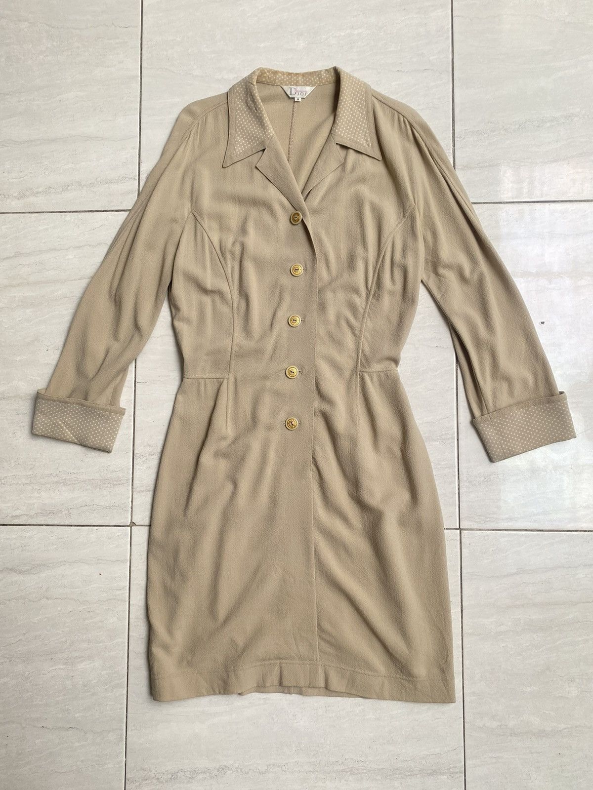 Dior DIOR Mademeiselle Midi Dress Size XS / US 0-2 / IT 36-38 - 10 Thumbnail