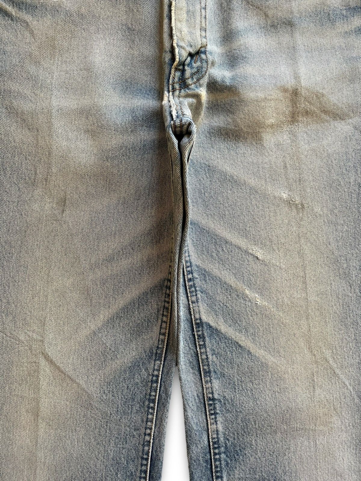 Japanese Brand Vintage Japanese Brand Light Wash Distressed Baggy Jeans Size US 32 / EU 48 - 5 Thumbnail