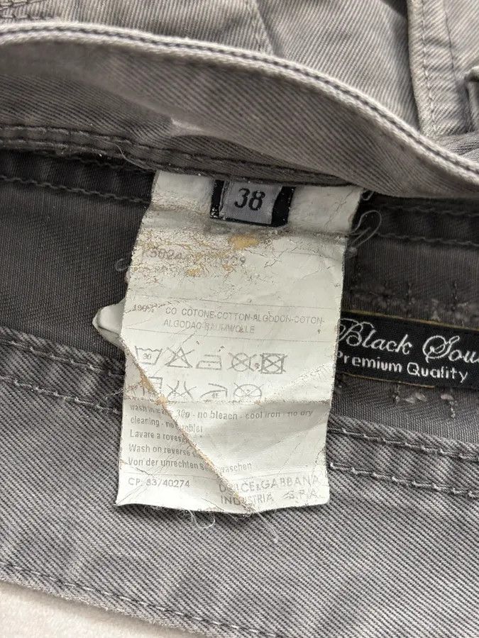 Dolce & Gabbana AW2010 Dolce & Gabbana Grey Multi Pockets Avant-Garde Pants Size US 37 - 13 Thumbnail