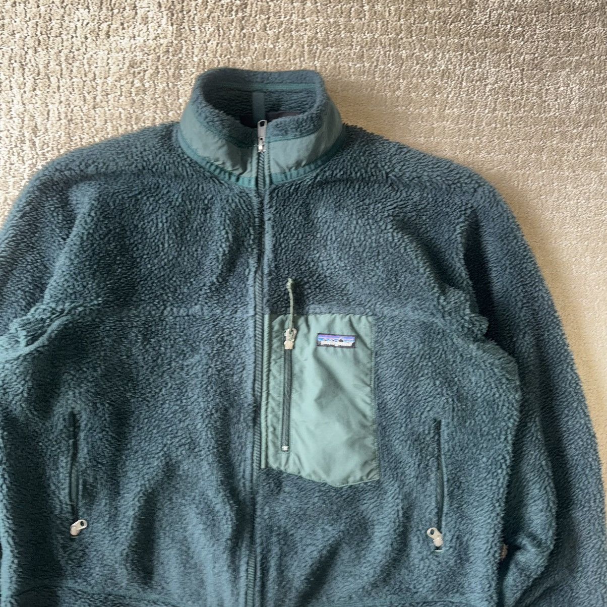Patagonia Vintage Patagonia Deep Pile fleece pine green🌲 Size US XL / EU 56 / 4 - 3 Thumbnail