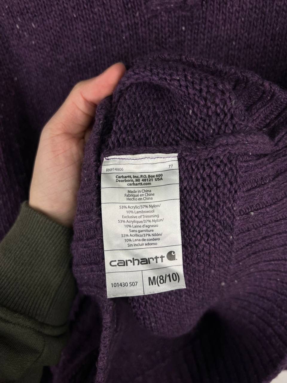 Carhartt Carhartt vintage sweaters hoodie woman’s size M Size US M / EU 48-50 / 2 - 3 Thumbnail