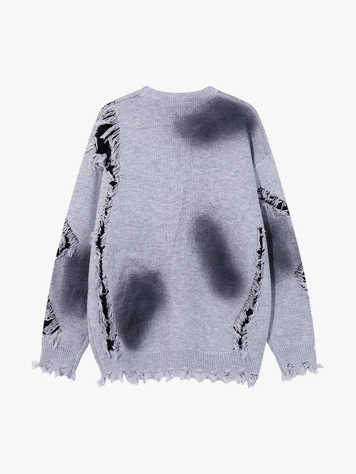Other Raw Edge Damaged Dirty Dyed Niche Sweatshirt Size US M / EU 48-50 / 2 - 3 Thumbnail