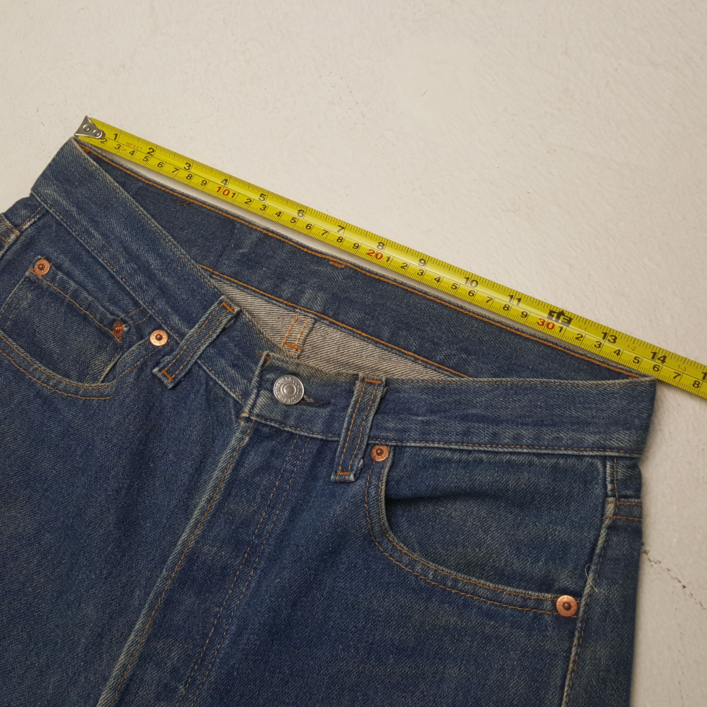 Levi's Levis 501 Made In USA Streetwear Style Jeans RR12 Size US 28 / EU 44 - 7 Thumbnail
