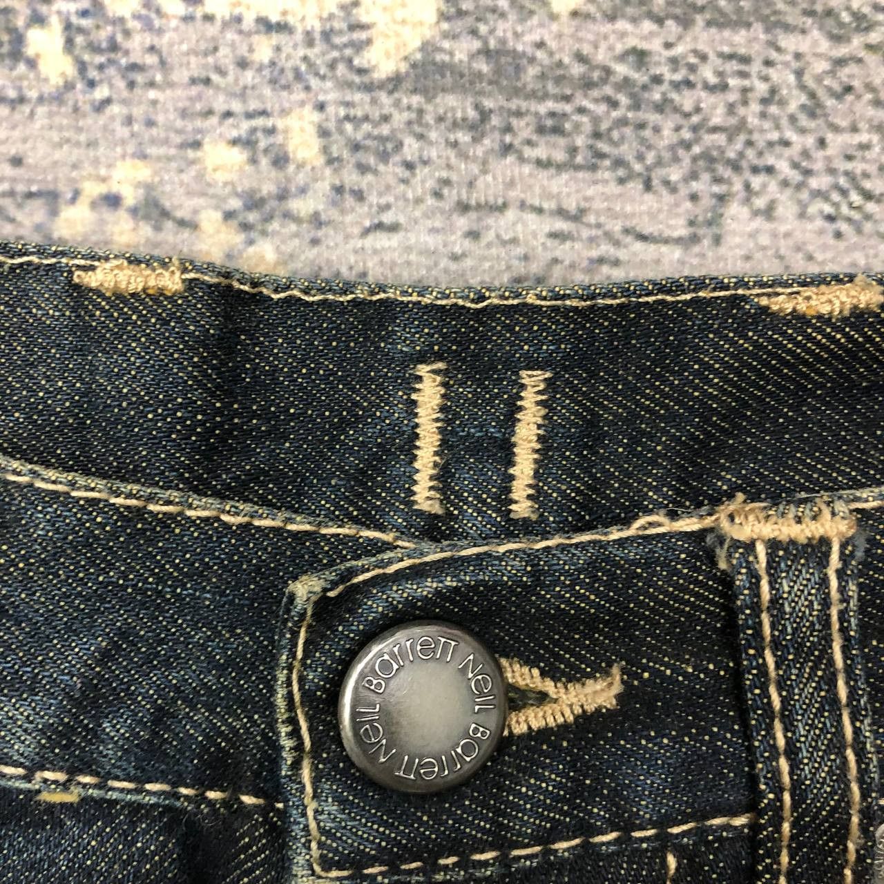 Indigo P248 INDIGO X NEIL BARRETT SKINNY JEANS Size US 33 - 10 Thumbnail