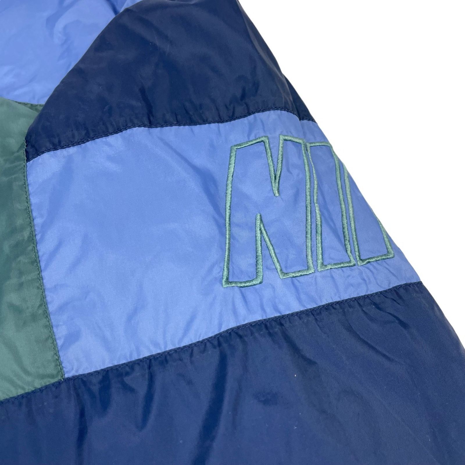 Nike × Vintage Vintage Nike 90s Windbreaker Jacket Size M Navy/purple Size US M / EU 48-50 / 2 - 6 Thumbnail