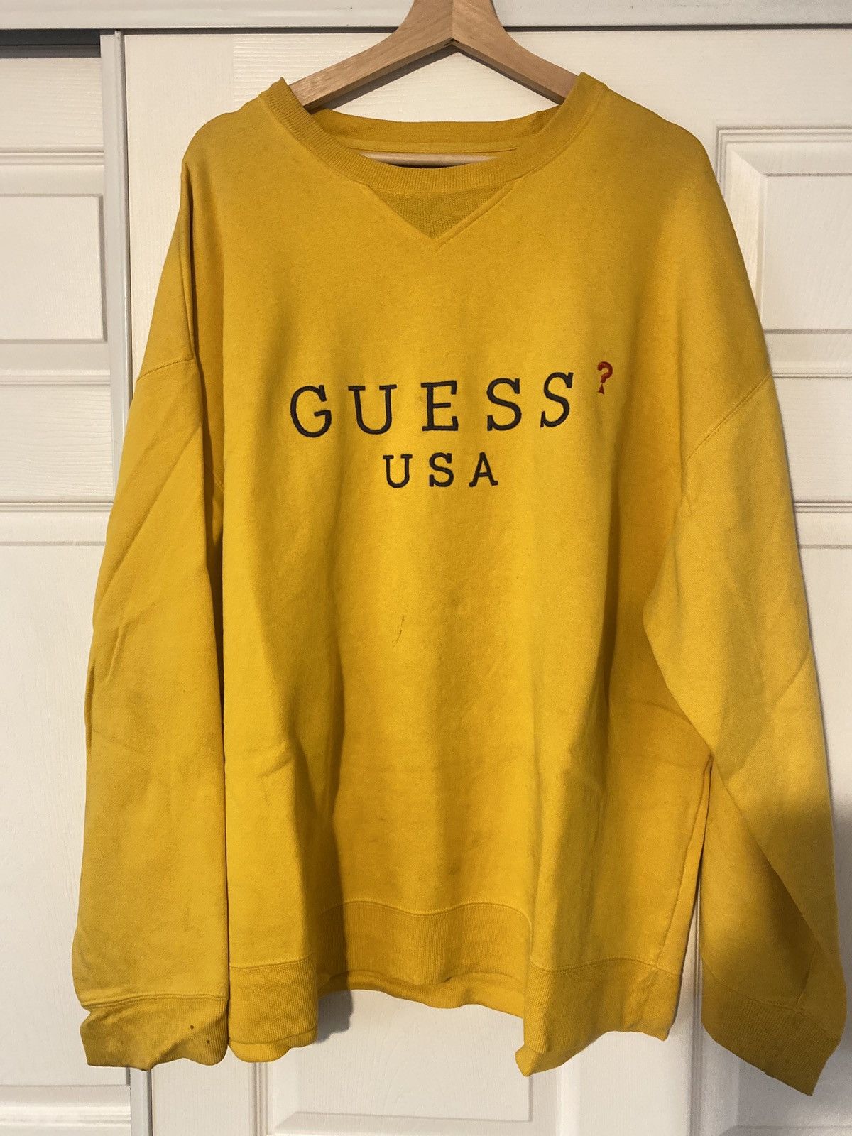 Guess Oversized vintage Guess sweatshirt Size US XL / EU 56 / 4 - 1 Thumbnail