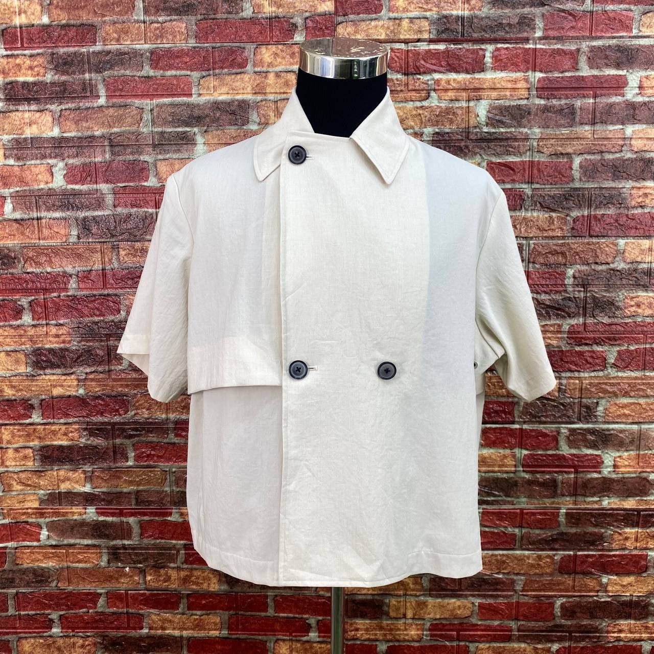 Japanese Brand United Tokyo Asymmetrical Spider Baggy Minimalist Jacket Size US S / EU 44-46 / 1 - 2 Thumbnail