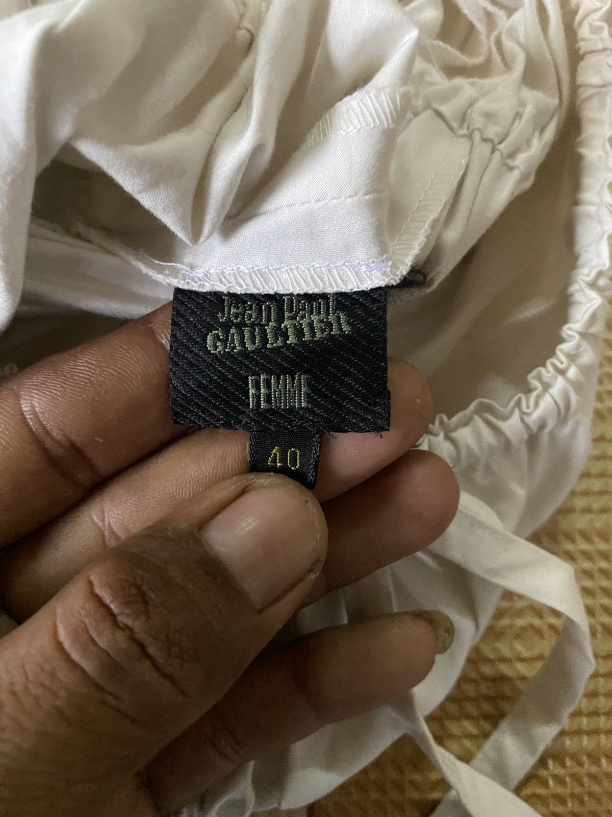 Jean Paul Gaultier Jean Paul Gaultier Femme Archival Smocked Tiered Sun Dress Size S / US 4 / IT 40 - 9 Thumbnail