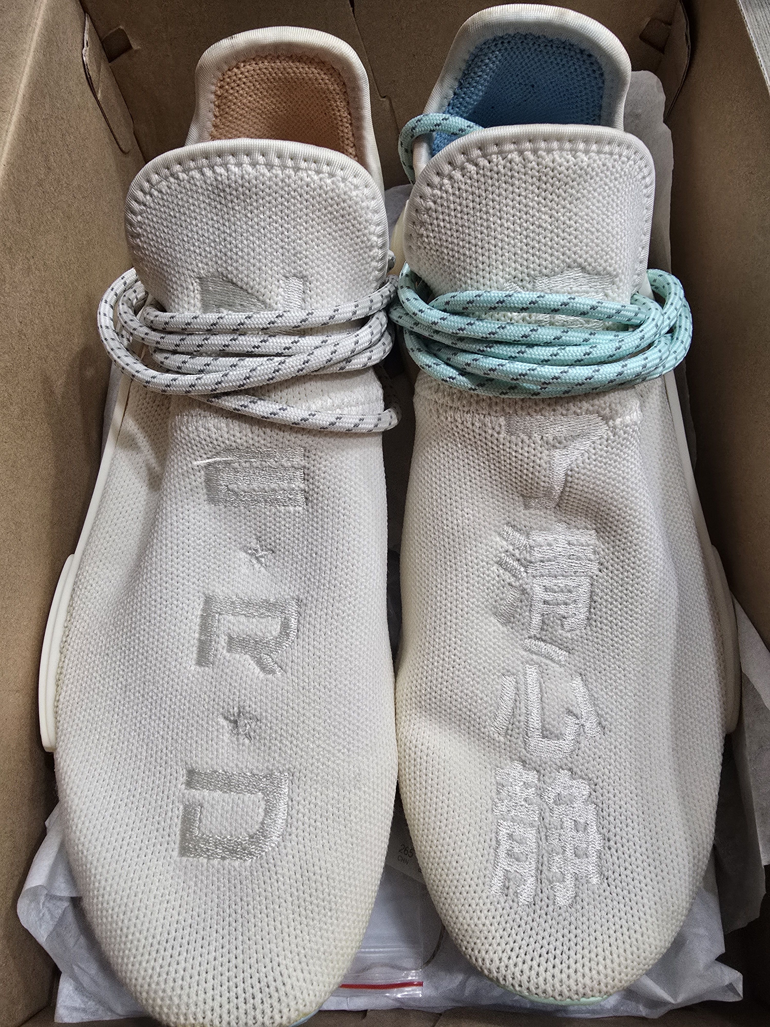 Adidas × Pharrell Adidas Pharrell x N.E.R.D x nmd human race 20th aniv sz 9.5 Size US 9.5 / EU 42-43 - 6 Thumbnail