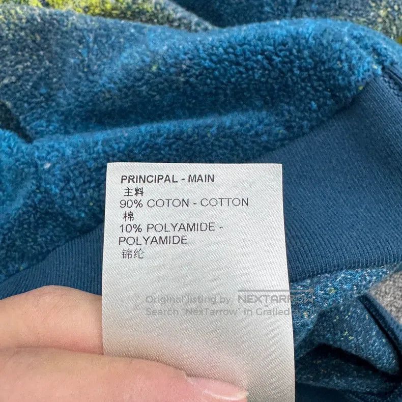 Louis Vuitton Louis Vuitton Tie-dyed polar fleece hooded sweatshirt Size US L / EU 52-54 / 3 - 4 Thumbnail