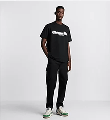 Dior o1w1db10725 Couture T-Shirt, Relaxed Fit in Black Size US M / EU 48-50 / 2 - 7 Thumbnail