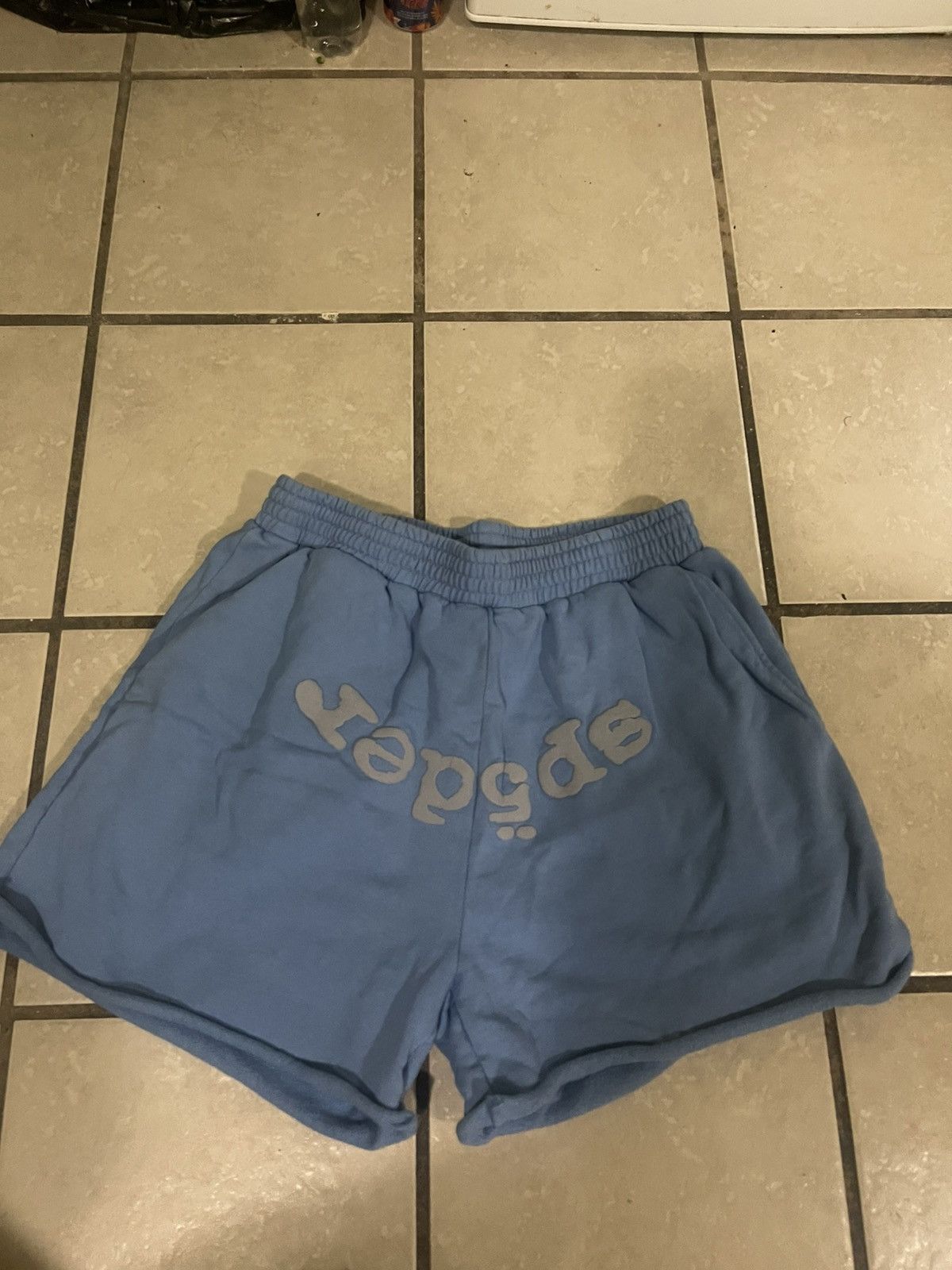 Sp5der Sp5der Dusty blue shorts Size US 40 / EU 56 - 1 Thumbnail