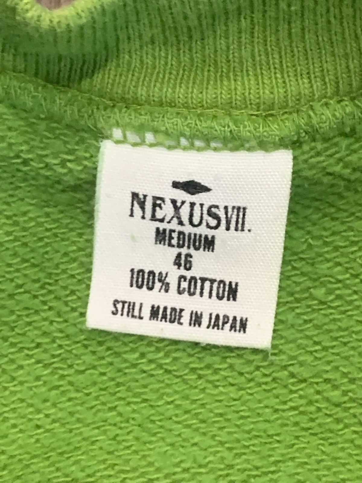 NEXUSVII NEXUS VII Snoopy Franken Crewneck Sweatshirt Sz M Japan Used Size US M / EU 48-50 / 2 - 3 Thumbnail
