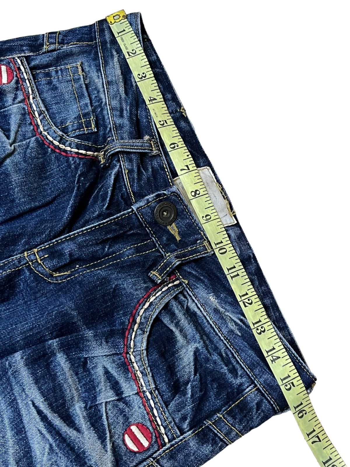 Japanese Brand JAPANESE CULT YOSHITOMO NARA LOLITA LOWRISE FLARE JEANS Size US 31 - 14 Thumbnail