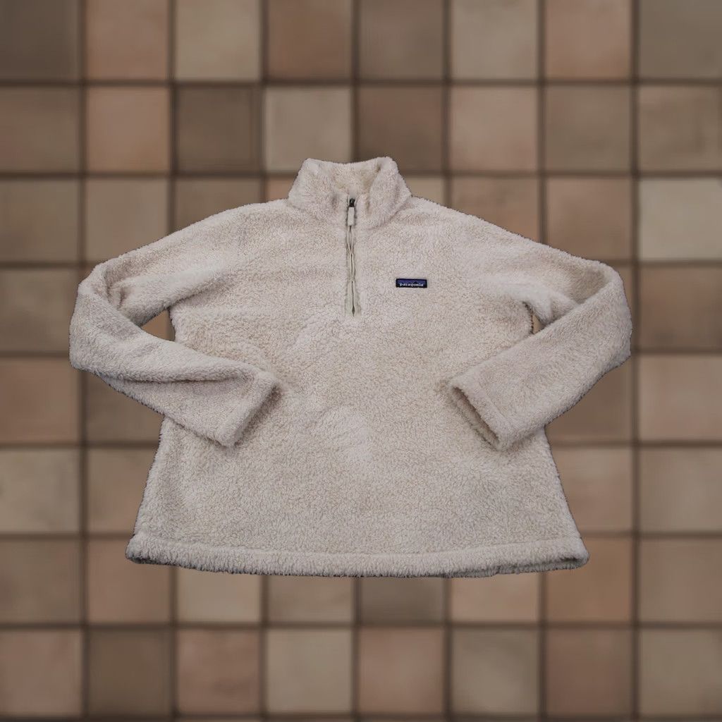 Patagonia Patagonia Jacket Womens L Beige Fleece Outdoor Windbreaker 1/4 Zip Pockets Thermal Lightweight Regular Size L Womens Size L / US 10 / IT 46 - 1 Thumbnail