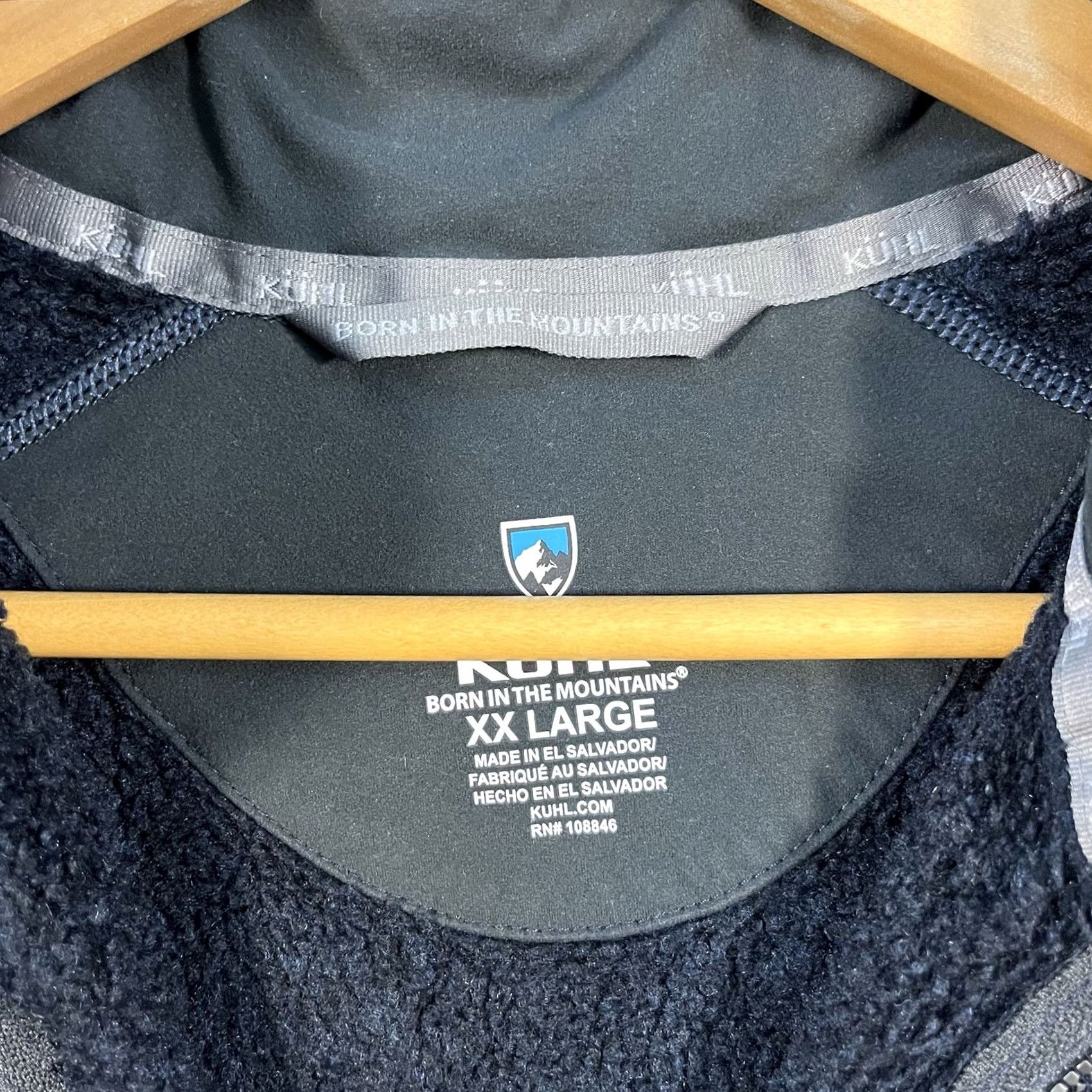 Vintage Kuhl Vers 1/4-Zip Pullover Fleece Mens 2XL Blue Long Sleeve Performance Sweatshirt Size US XXL / EU 58 / 5 - 4 Thumbnail