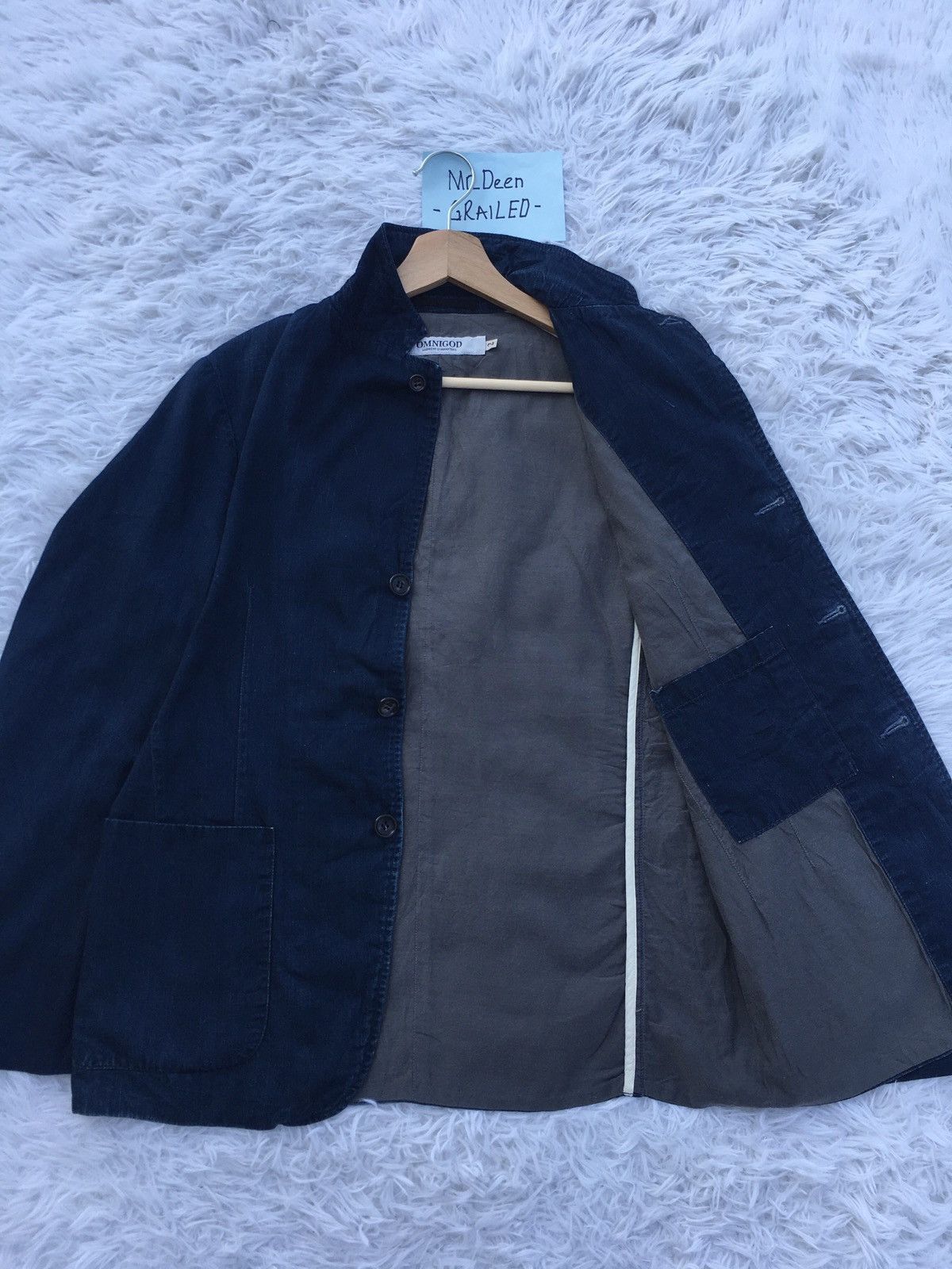Japanese Brand Rare Omnigod Jean’s Jacket Buttons Size US M / EU 48-50 / 2 - 6 Thumbnail