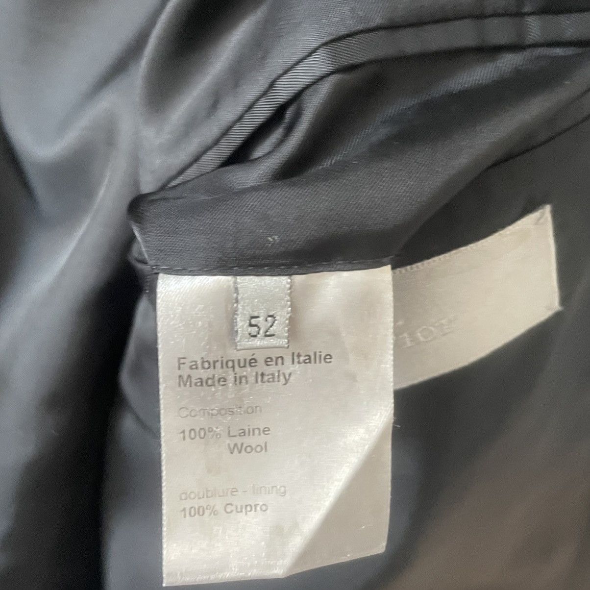 Dior Dior Homme Kva single button smoking Size 52R - 6 Thumbnail
