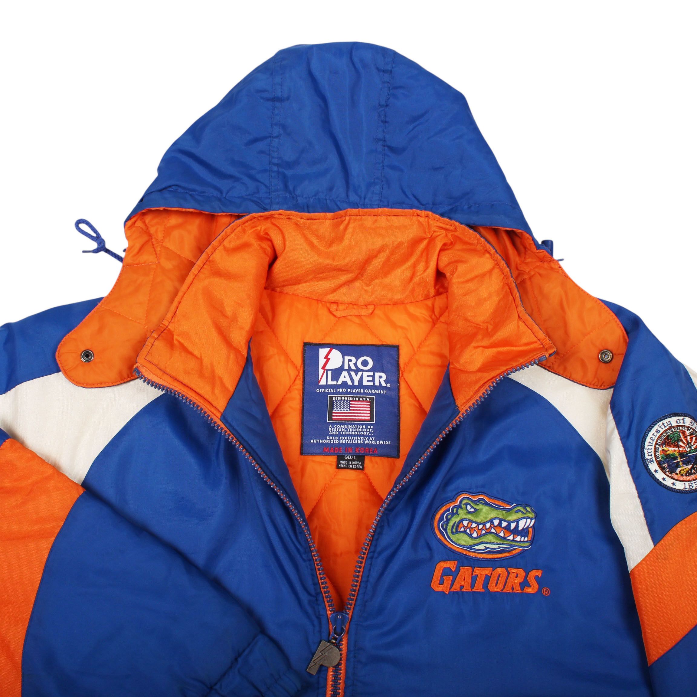Pro Player Florida Gators Jacket 90s Y2K Collegiate Hoodie Size US L / EU 52-54 / 3 - 15 Thumbnail