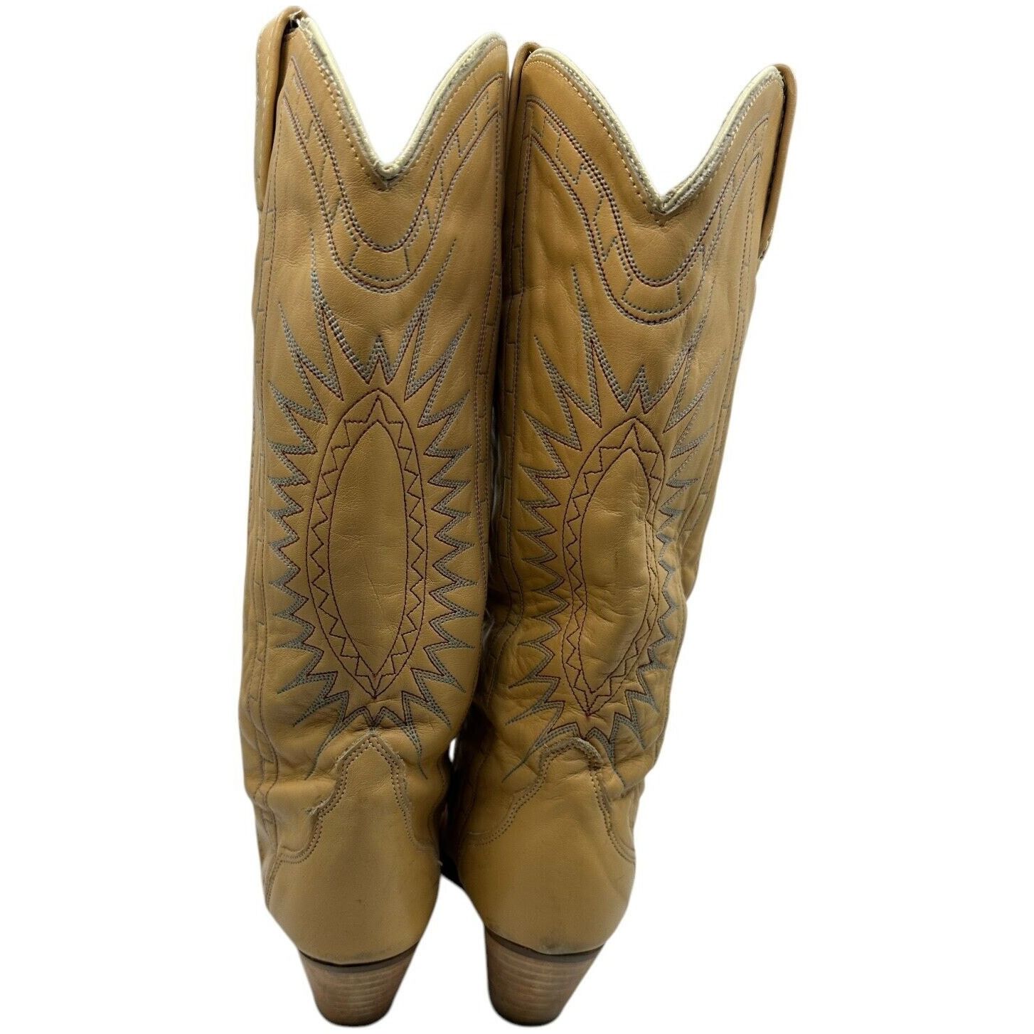 Acme Clothing Vintage ACME Womens Boots Yellow Leather Size 5.5 Made USA Size US 5.5 / IT 35.5 - 7 Thumbnail