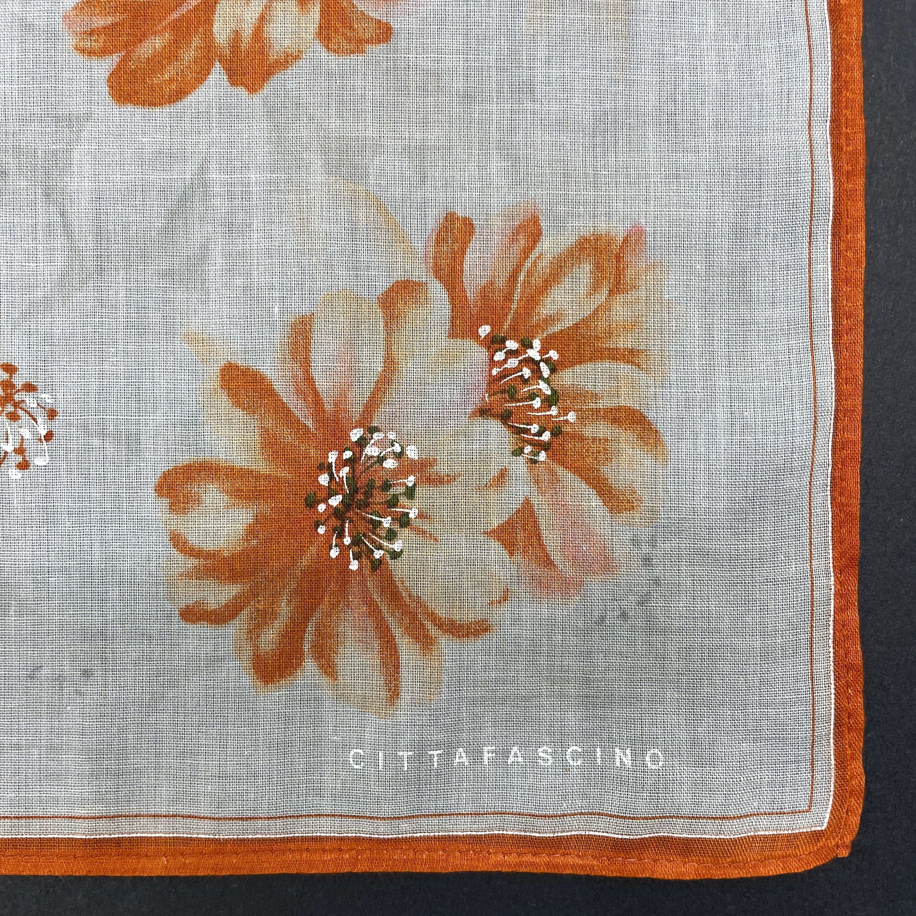 Vintage Cittafascino Handkerchief / Neckerchief / Bandana - 4329 Size ONE SIZE - 5 Thumbnail