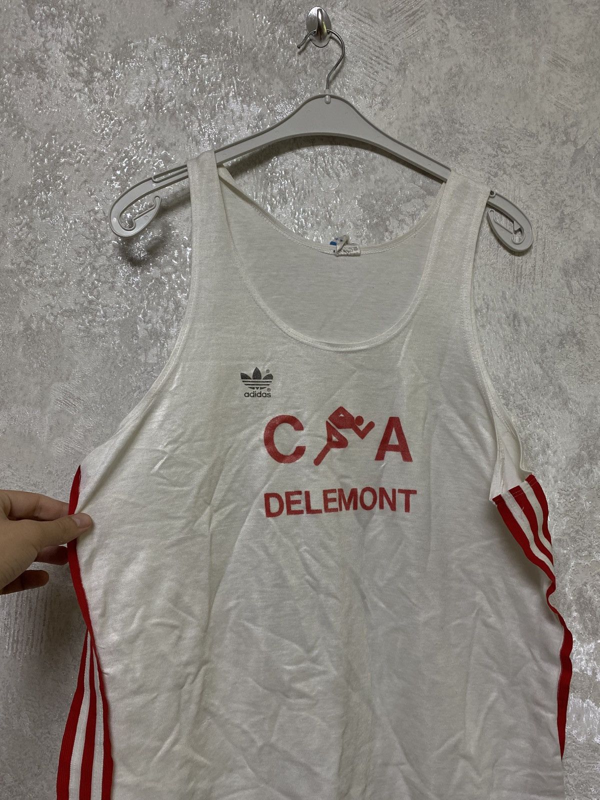Adidas Adidas West-Germany 70s running shirt Size US L / EU 52-54 / 3 - 3 Thumbnail