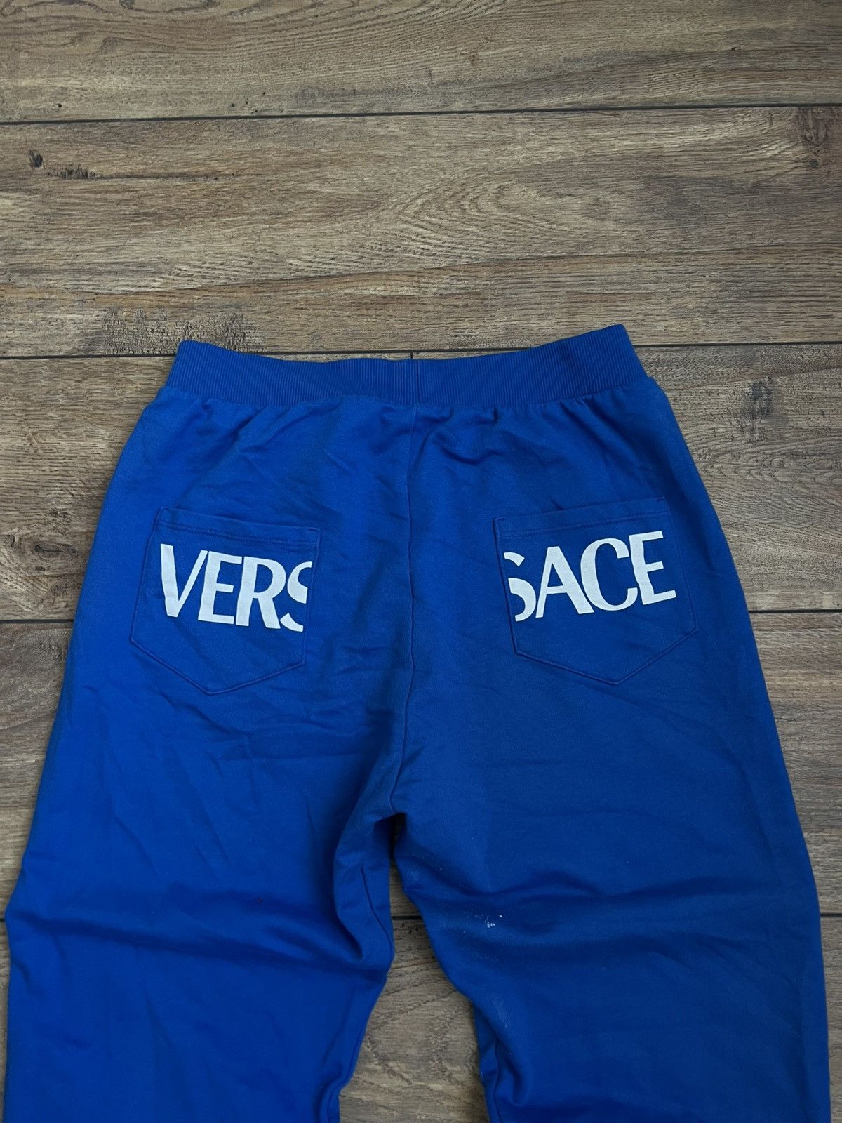 Versace Gianni Versace Greca Kids Sweatpants Blue Size US 29 - 5 Thumbnail