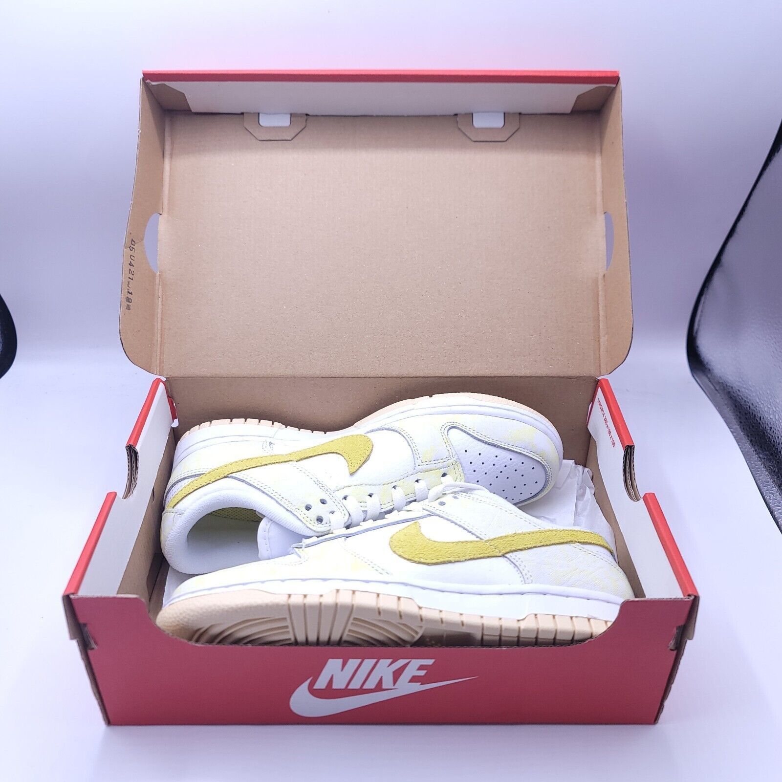 Nike Nike Dunk Low Shoe Womens Size 7 DM9467-700 Yellow Strike Size US 7 / IT 37 - 11 Thumbnail