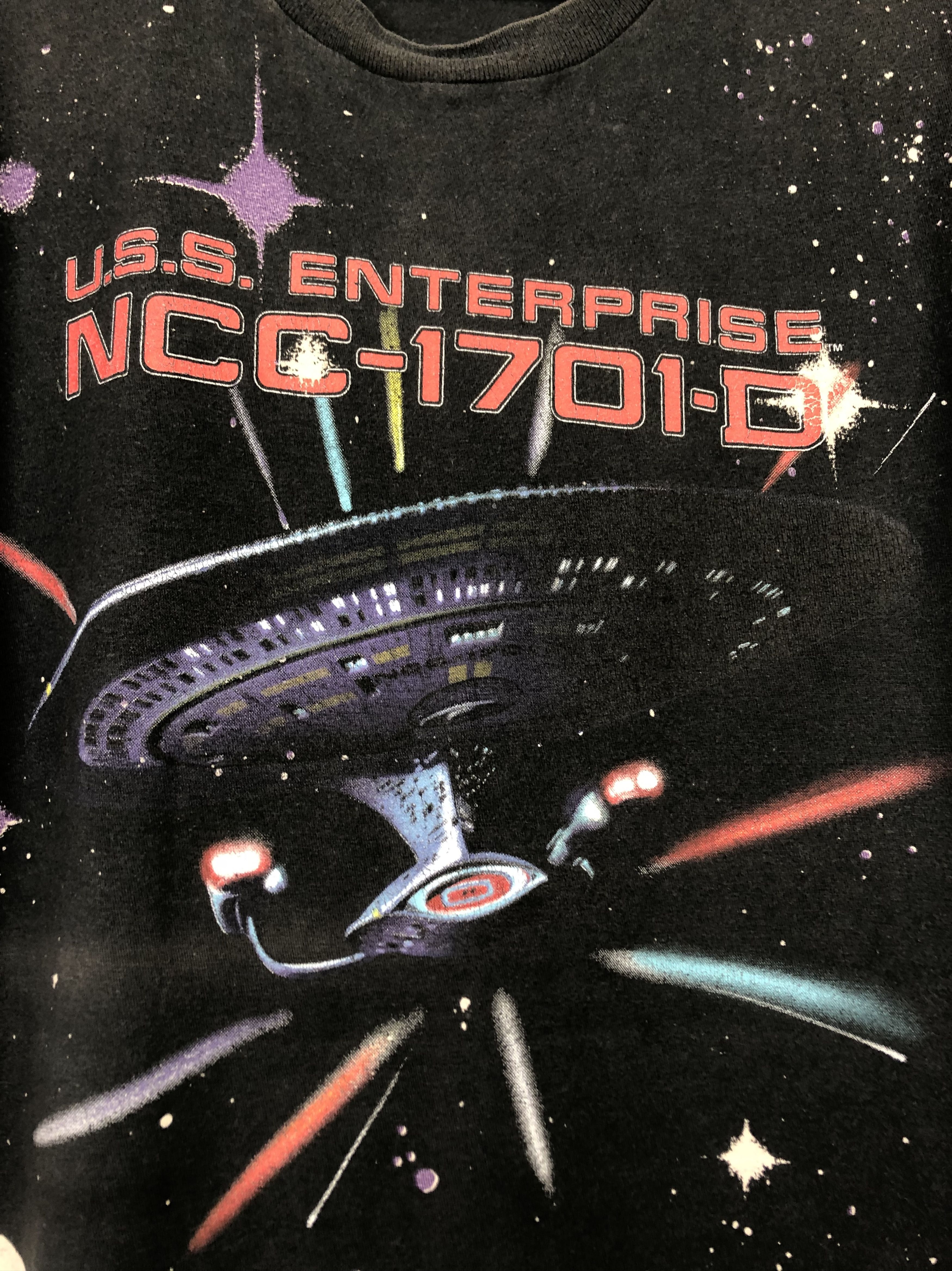 Vintage Vintage Star Trek Insurrection Movie USS Enterprise Shirt Size US XL / EU 56 / 4 - 6 Thumbnail