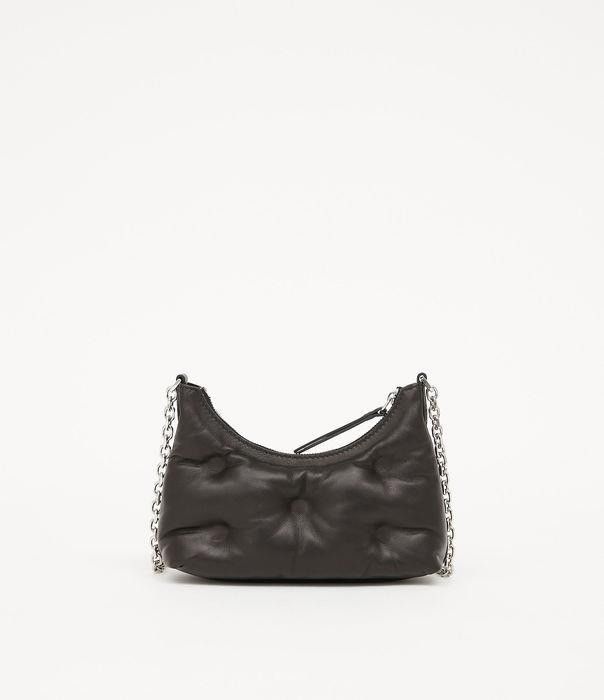 Maison Margiela o1bcso1str0526 Size: OS / Glam Slam Hobo Micro Bag in Black Size ONE SIZE - 2 Thumbnail