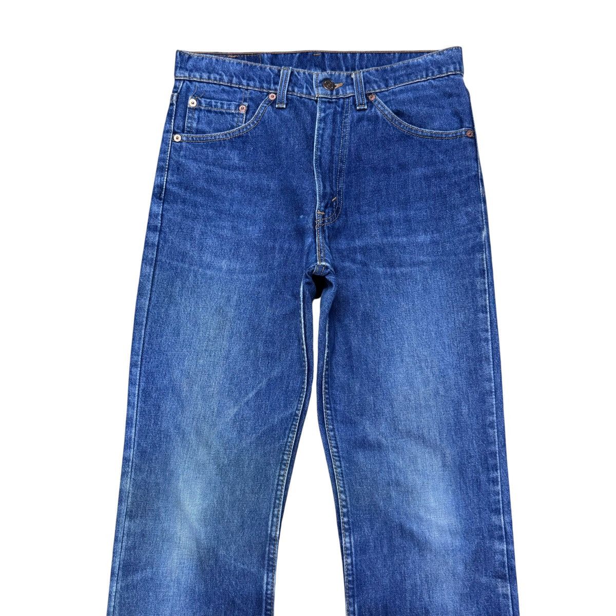 Levi's Vintage 90s Levis 517 Distressed Denim Flare Jeans Size US 31 - 3 Thumbnail