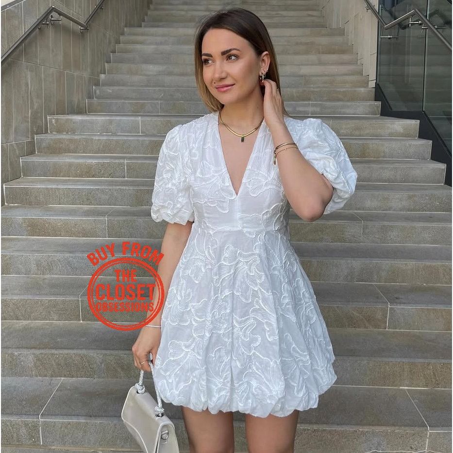 embroidered floral dress white Berylove Women White A Line Long Wedding Dress with Slit Strapless Floral Embroidery Corset Tulle Bridal Dress, White / US14