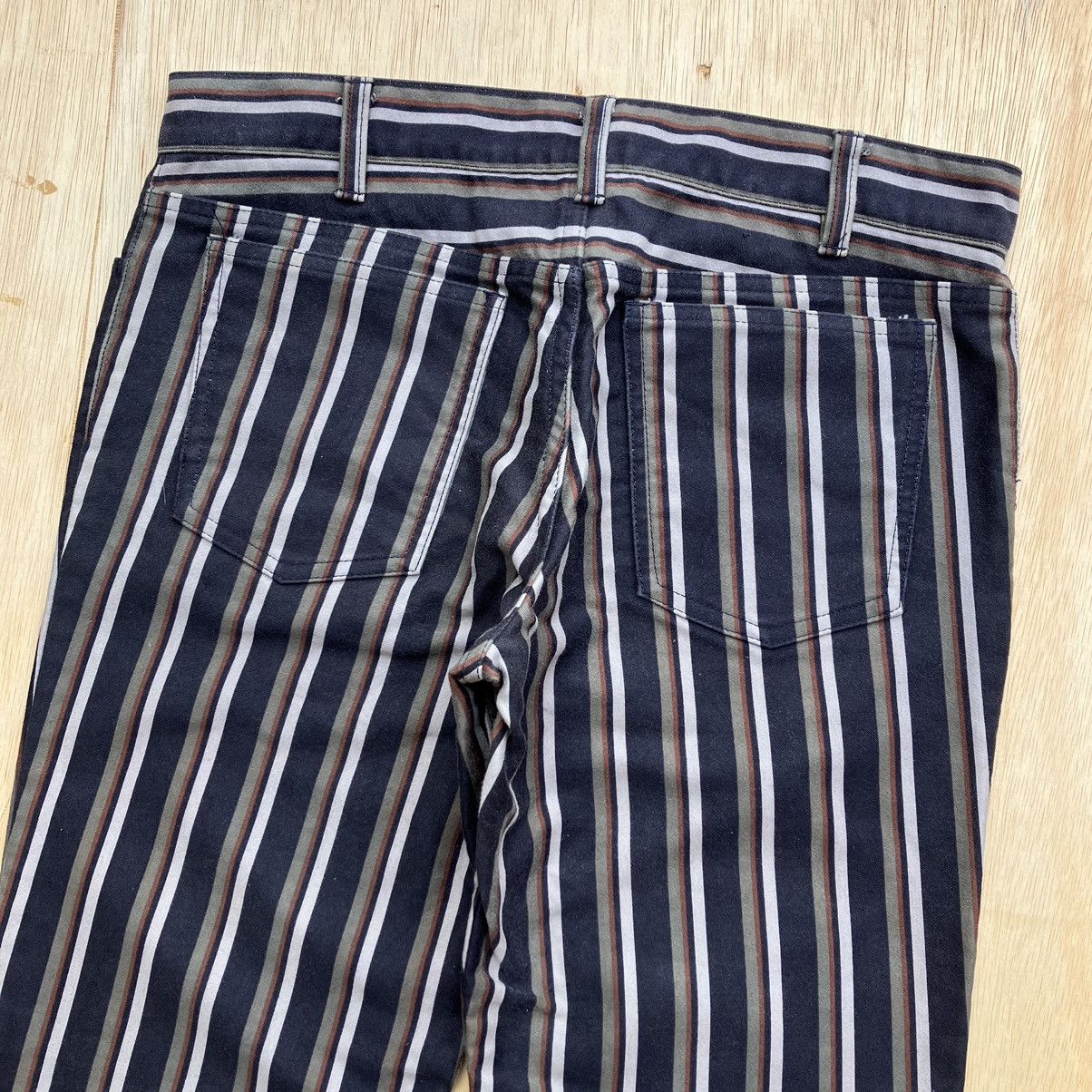 Black Label × Burberry × English Factory BURBERRY BLACK LABEL STRIPES LONG PANTS Size 30" / US 8 / IT 44 - 6 Thumbnail