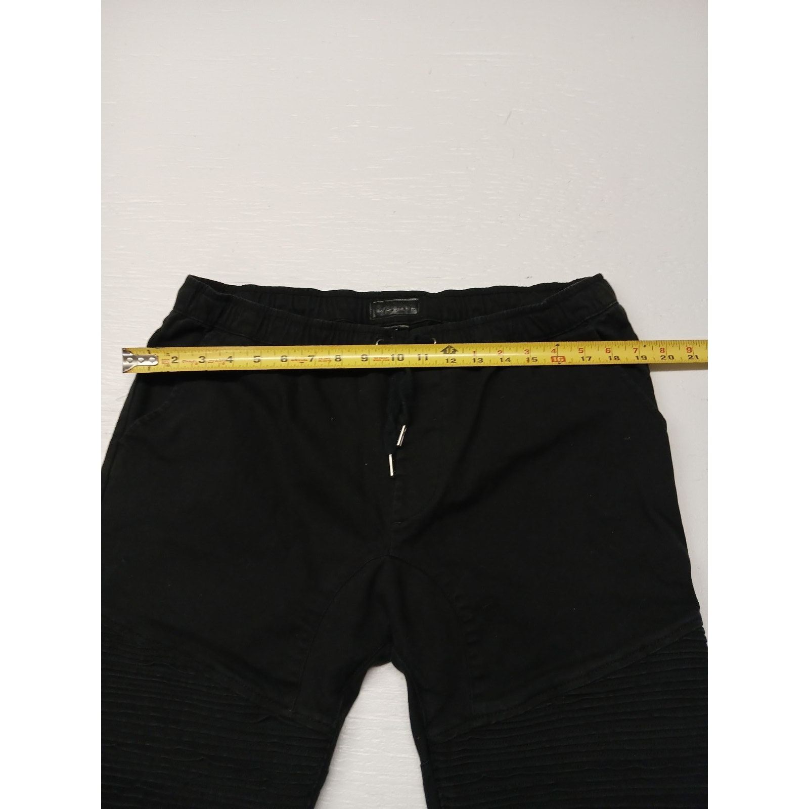 Other Steve's (Large) Black Skinny Ruffled Style Jeans Size 36" / US 14 / IT 50 - 4 Thumbnail