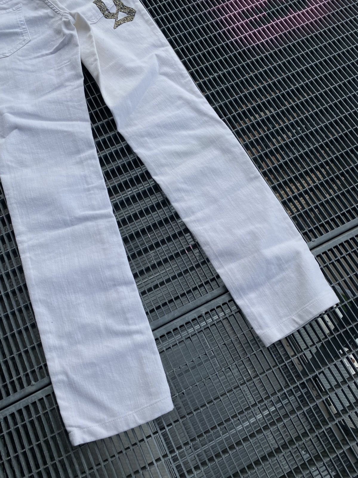 John Galliano John Galliano Pocket G Logo Jeans Size 27" / US 4 / IT 40 - 6 Thumbnail