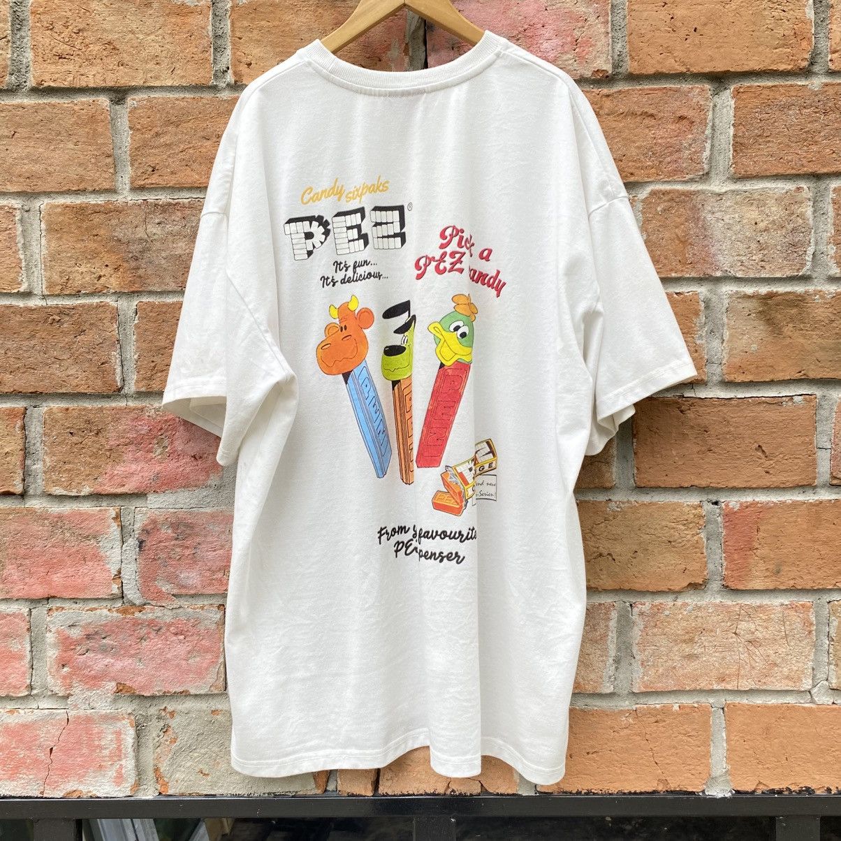 Designer × Vintage PES Short Sleeve Tee with Logo Front & Graphic Back Size US L / EU 52-54 / 3 - 8 Thumbnail