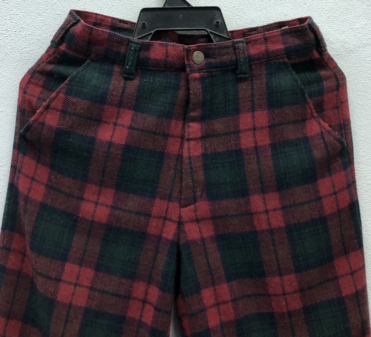 Vintage Sedgefield Tartan Wool Blend Pants