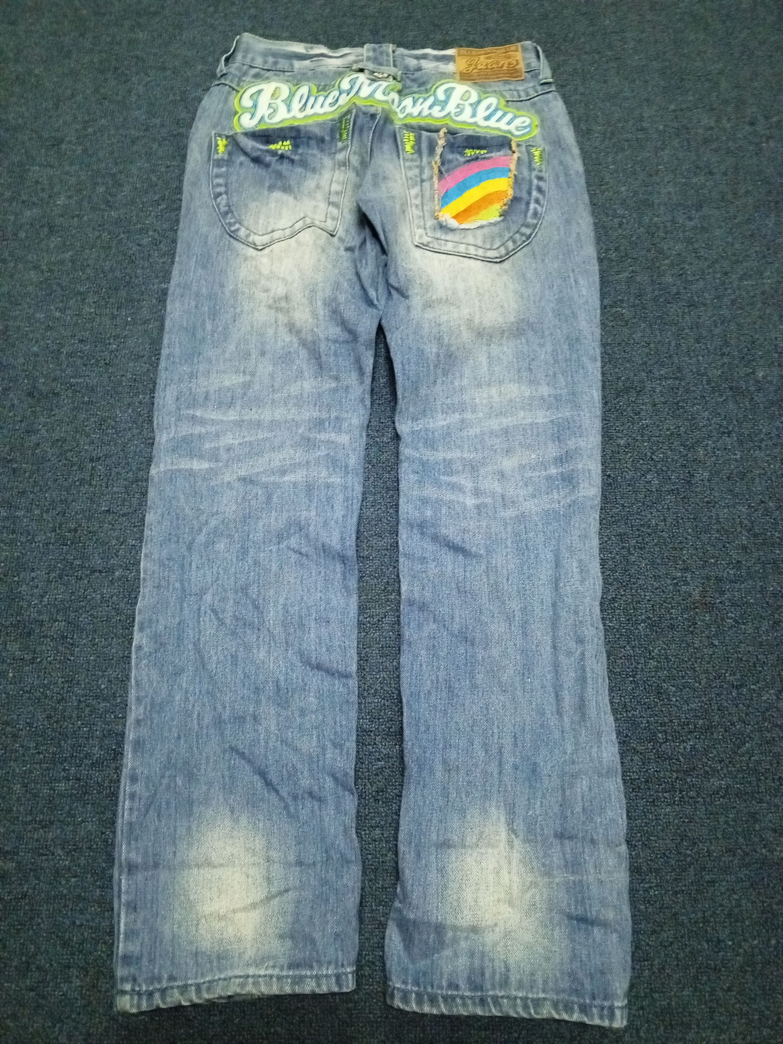If Six Was Nine Bluemoonblue jeans rare Size 29" - 2 Thumbnail