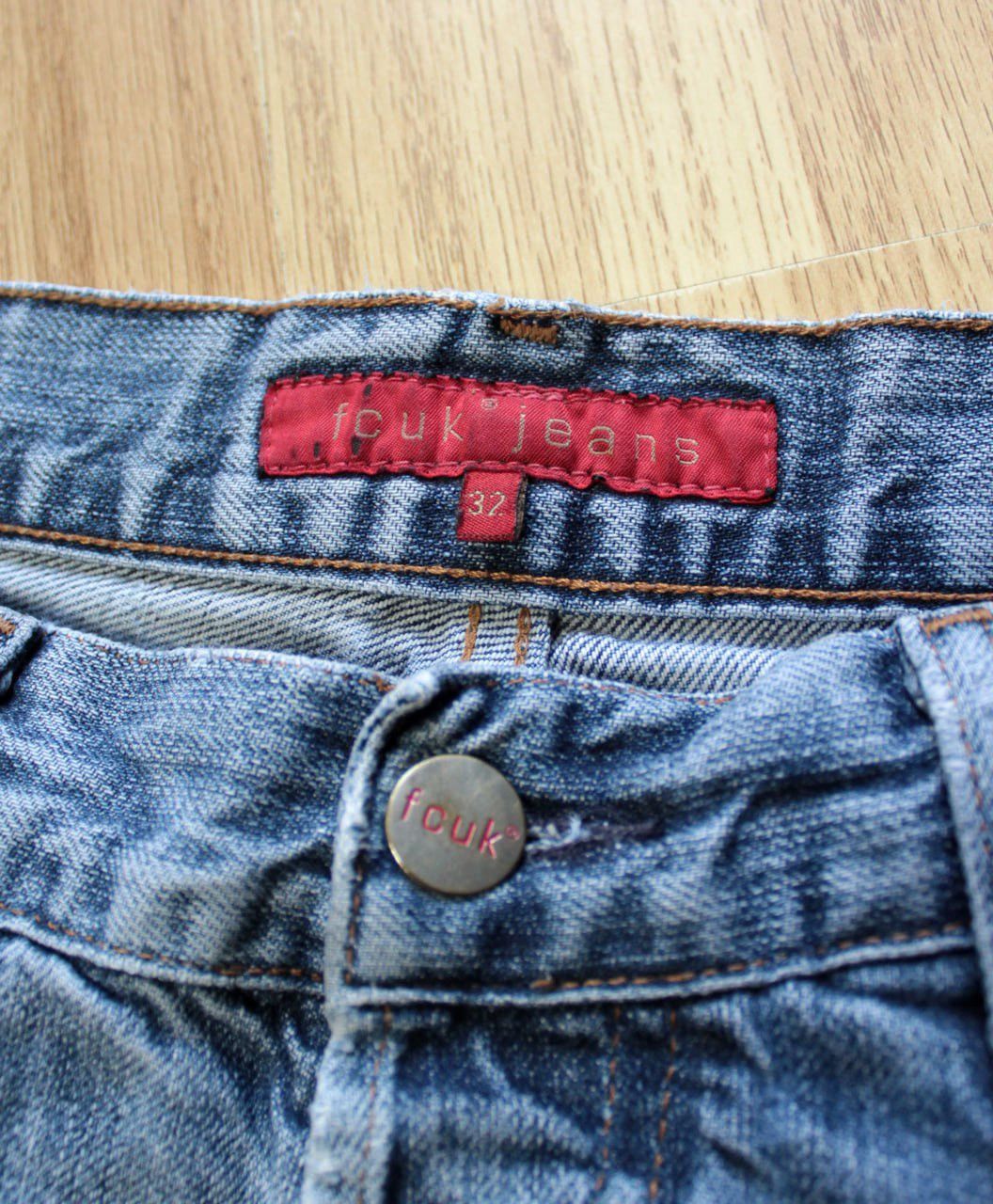FCUK × French Connection 🔥 FCUK French Connection Distressed Denim Pants Jeans Y2K Size US 32 / EU 48 - 4 Thumbnail